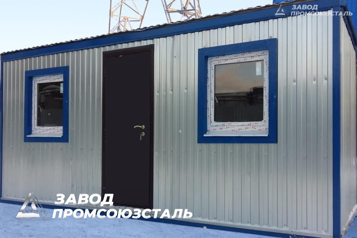 bytovka-dlya-prozhivaniya-rabochego-personala.-24h24h6-m.-uteplenie-100-mm.-srok-izgotovleniya-7-dnej.-otpravlyaem-v-g.-irkutsk. Дачная бытовка металлическая 2,4*2,4*7 м
